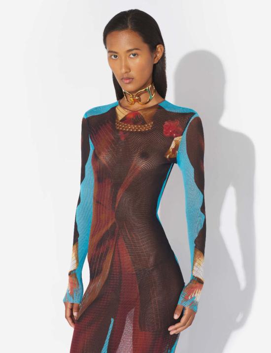  장 폴 고티에 롱 원피스 테니스 슈트 드레스 - JEAN PAUL GAULTIER