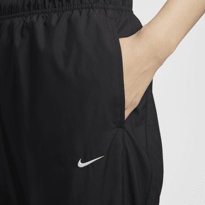 나이키 클래식 우븐 UV 미드라이즈 루즈 조거 팬츠 FV7661 010 DOM - NIKE
