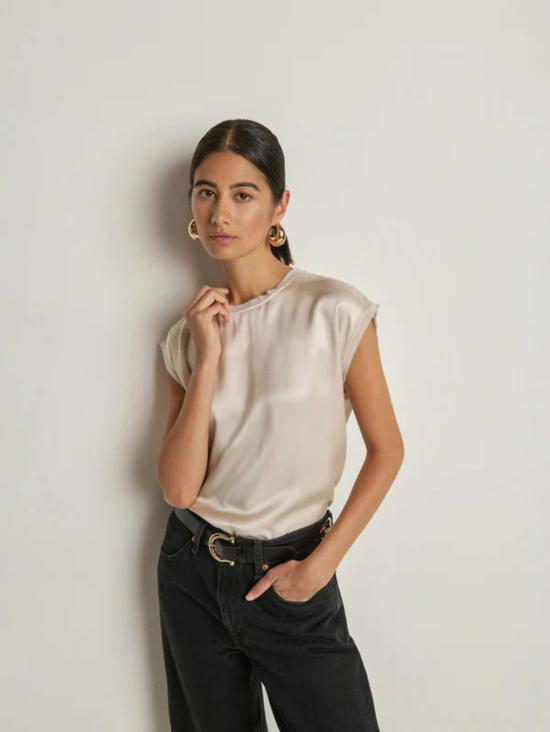  네이션 리미티드 블라우스 네이션 헬렌 탑