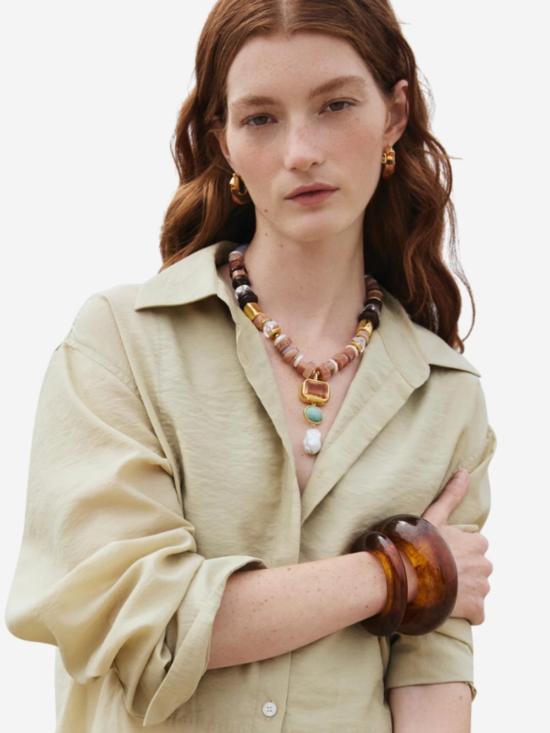  리지 포르투나토 팔찌 리지 커프 - LIZZIE FORTUNATO