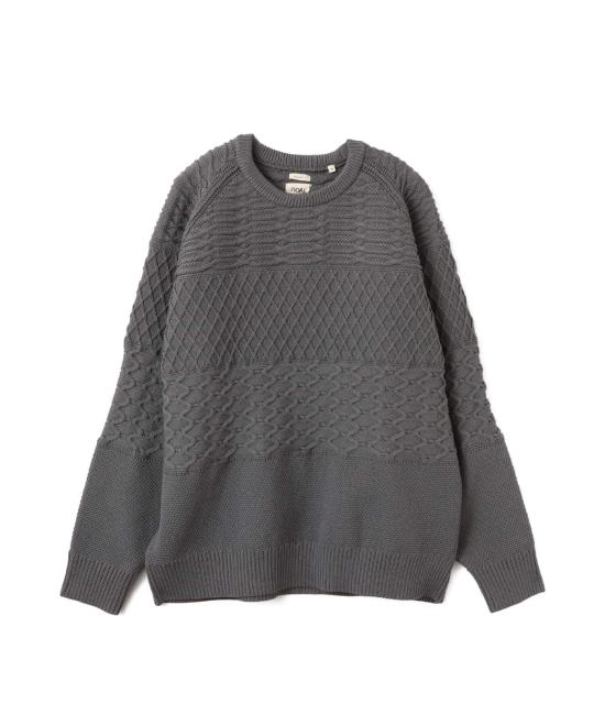 25FW 나나미카 스웨터 S25FJ014HG HEATHER GRAY DOM