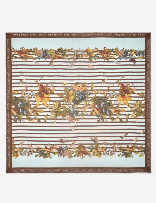  장 폴 고티에 머플러/스카프 마리니에르 그레이프 실크 스카프