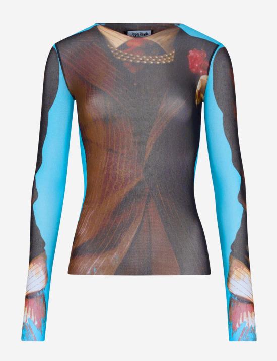  장 폴 고티에 긴팔 티셔츠 테니스 수트 탑