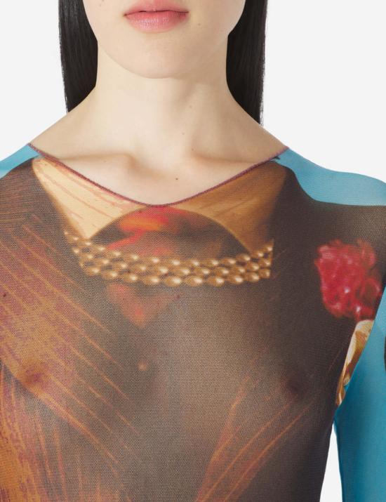  장 폴 고티에 긴팔 티셔츠 테니스 수트 탑 - JEAN PAUL GAULTIER