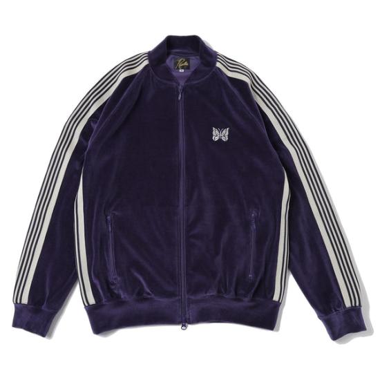  니들스 C/PE 립 칼라 트랙 자켓 RW323 NAVY DOM