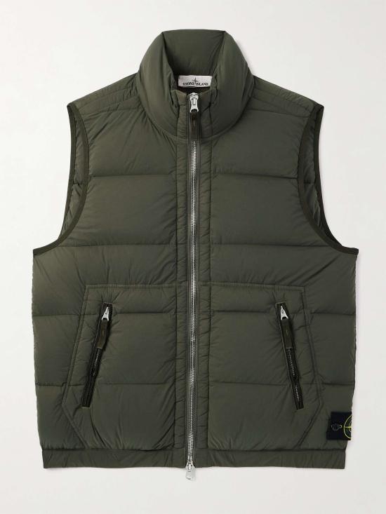 25FW 스톤 아일랜드 베스트 K2S15G100007S0028V0054 MILITARY GREEN DOM