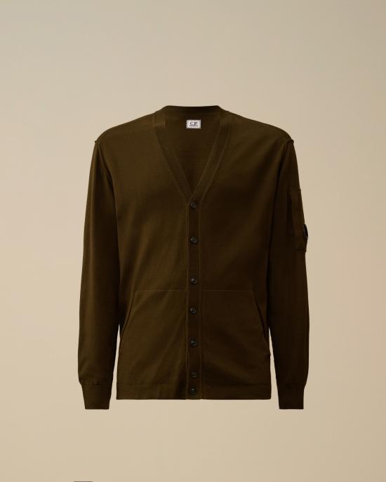 25SS 씨피 컴퍼니 가디건 18CMKN076A004037A683 IVY GREEN DOM