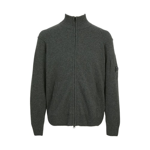 25FW 씨피 컴퍼니 램스울 GRS 풀 집 스웨터 19CMKN708A110149A978 DARK SHADOW DOM