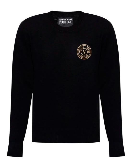 25SS 베르사체 스웨터 78GAFM00CM06HG89 BLACK GOLD DOM