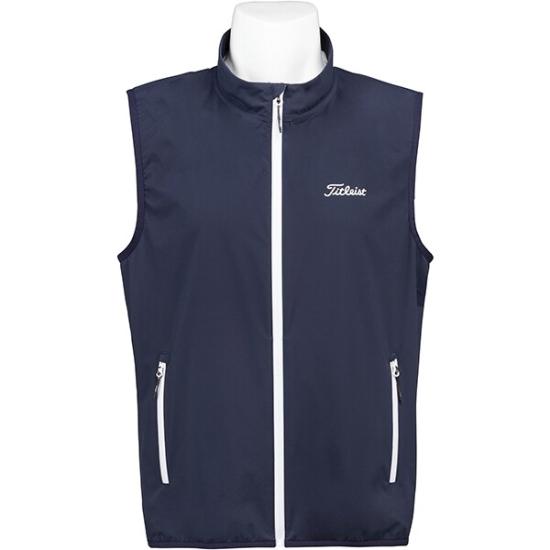 25SS 타이틀리스트 니트 베스트 TMPMV142JNV NAVY DOM