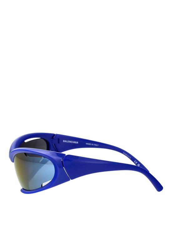 26SS 발렌시아가 선글라스 BB0318S002 Blue - BALENCIAGA