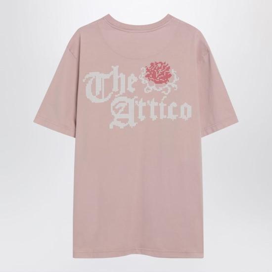 26SS 디 아티코 반팔 티셔츠 260WCT0035JJJ025PC S ATTIC 093 PINK - THE ATTICO