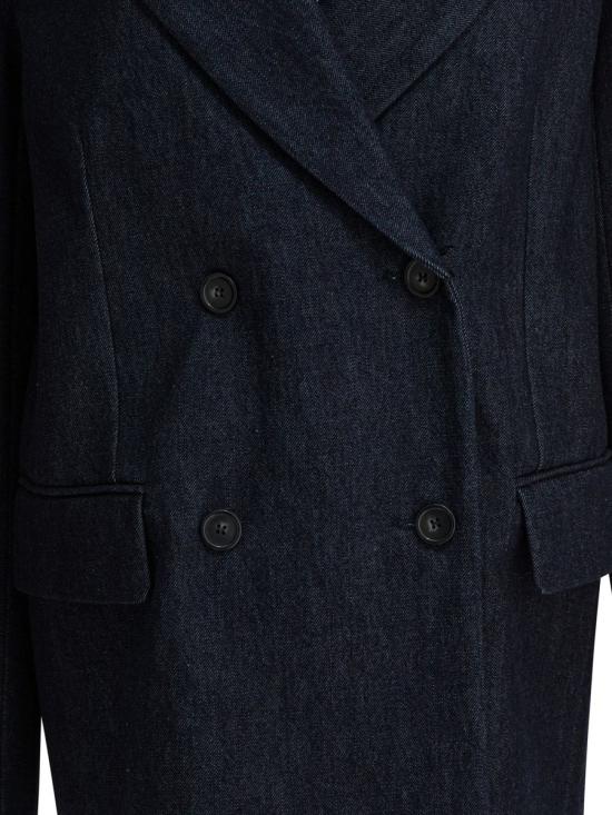 25FW 스포트막스 ANCELLA 안셀라 더블 브레스티드 데님 블레이저  2522046053ANCELLA1234001 BLUE - SPORTMAX