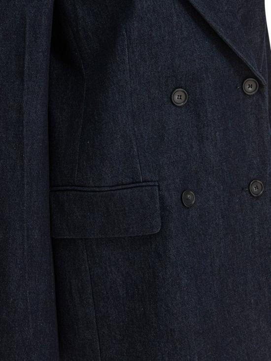 25FW 스포트막스 ANCELLA 안셀라 더블 브레스티드 데님 블레이저  2522046053ANCELLA1234001 BLUE - SPORTMAX