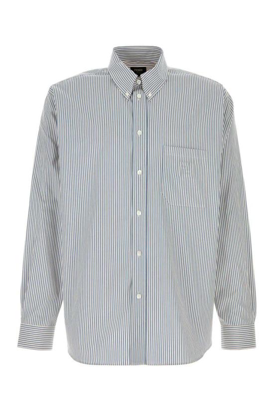 26SS 펜디 긴팔 셔츠 FS1296AVZC F0QR0 Blue