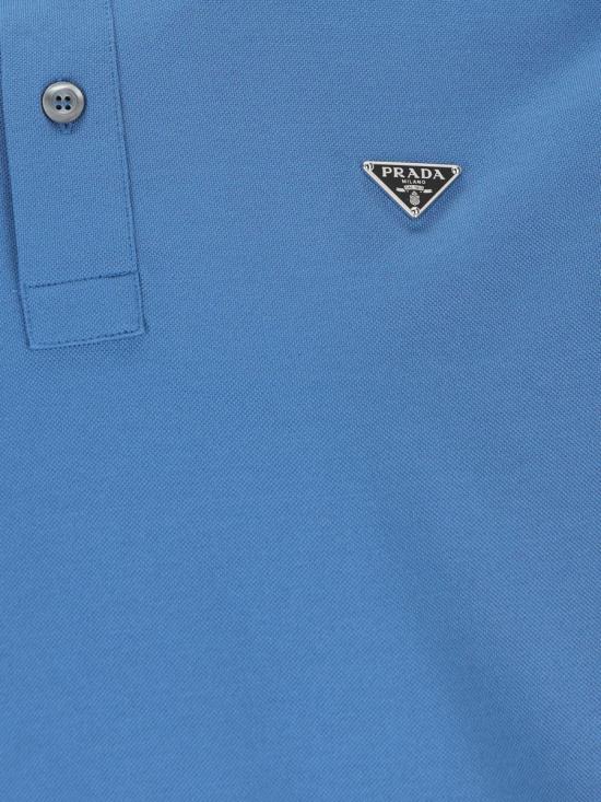 26SS 프라다 긴팔 셔츠 UJN4441867F0076 P26 Blue - PRADA