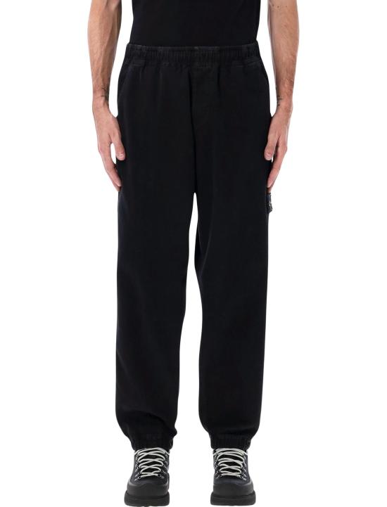 25FW 스톤 아일랜드 스트레이트 팬츠 S153100009S0184 V0129 BLACK