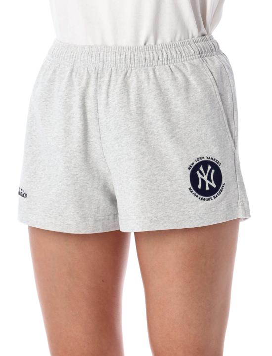 25FW 스포티앤리치 숏팬츠 SH037623659GY03 19 HEATER GREY - SPORTY & RICH