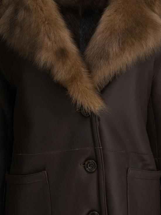 25FW 비앤더블유 코트 1650 MONTONEMARRONE BROWN - B&W