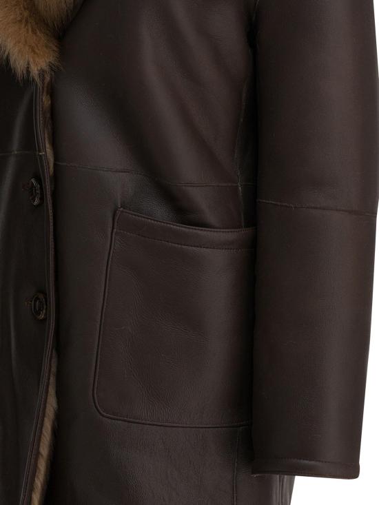 25FW 비앤더블유 코트 1650 MONTONEMARRONE BROWN - B&W