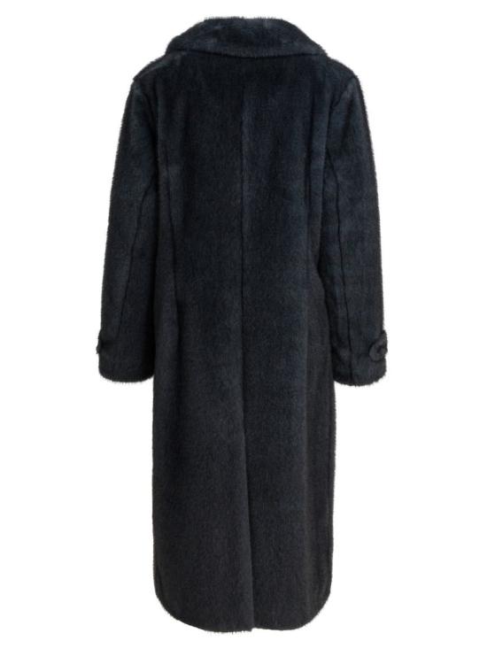 25FW 에르노 얼터너티브 멜란지 밍크 퍼 코트 GC000545D127399480 GREY - HERNO