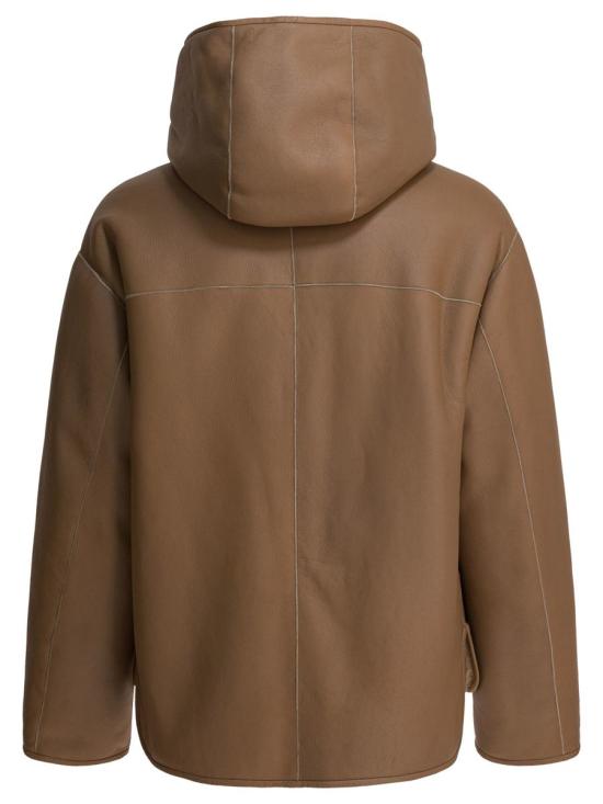 25FW 펄링바이지아니 아우터 INESLACON TEDDYMOUSSE BROWN - FURLING BY GIANI