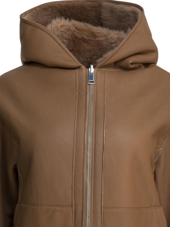 25FW 펄링바이지아니 아우터 INESLACON TEDDYMOUSSE BROWN - FURLING BY GIANI