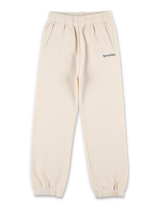 25FW [키즈] 스포티앤리치 스트레이트 팬츠 PA03762300CR01 49 CREAM