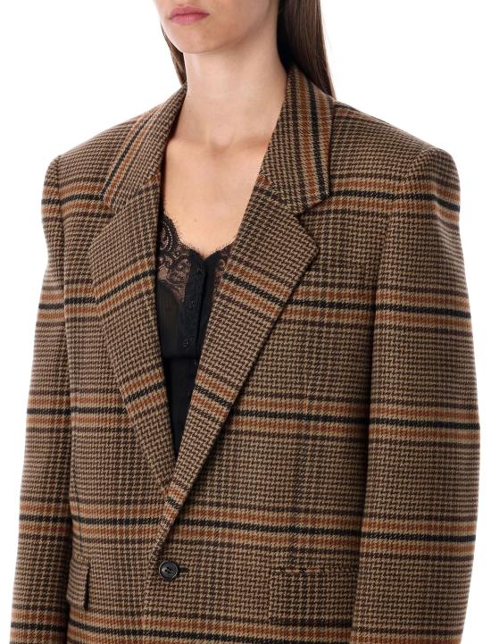 25FW 생로랑 자켓 842593Y9I70 2849 MARRON BEIGE ROUX - SAINT LAURENT