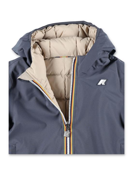 25FW [키즈] 까웨 아우터 K5128VW BBV BLUE BEIGE - K-WAY