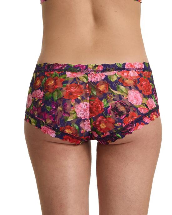  행키 팽키 팬티 프린트 보이쇼츠 랩드 윈터스 테일 네이비 - HANKY PANKY