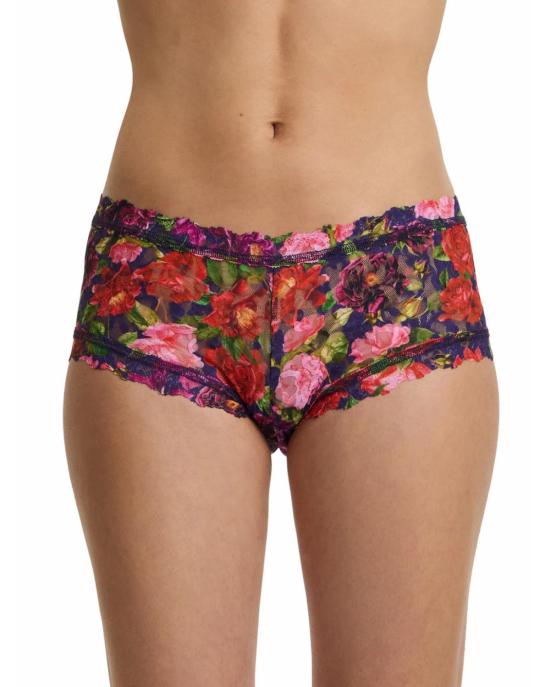  행키 팽키 팬티 프린트 보이쇼츠 랩드 윈터스 테일 네이비 - HANKY PANKY