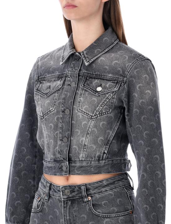 25FW 마린세르 데님 자켓 WJA041BCDEN0006 GR90 DARK GREY - MARINE SERRE