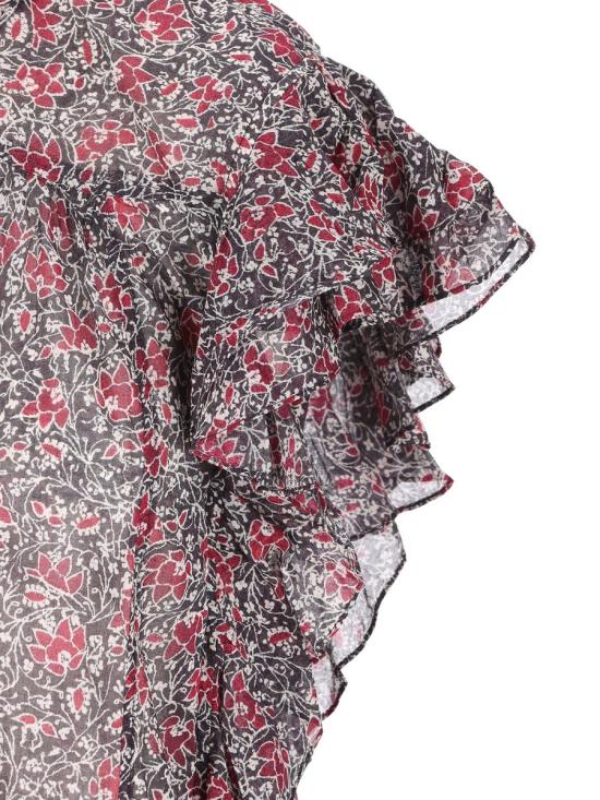 26SS 이자벨마랑 블라우스 26PHT0816FC D1J14E86CY P26 CRUSHED BERRY - ISABEL MARANT