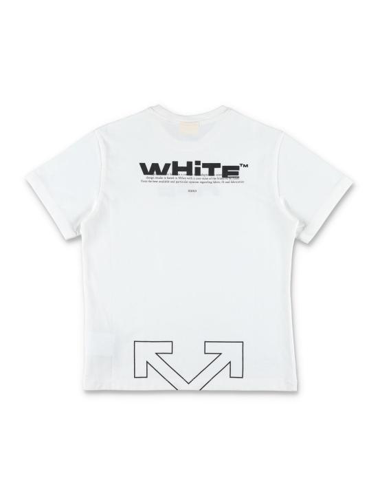 25FW [키즈] 오프화이트 탑 OBAA002F25JER002 0110 WHITE - OFF WHITE