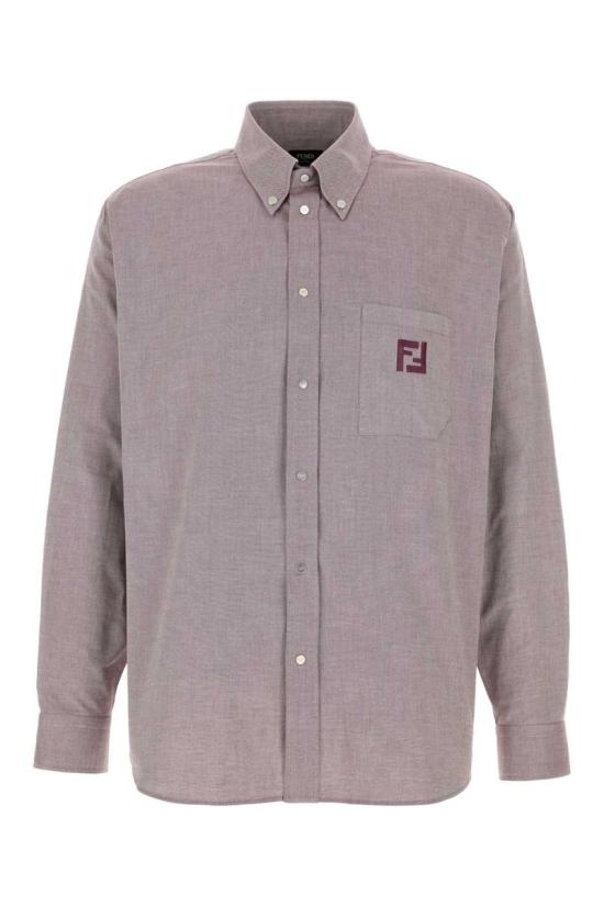 26SS 펜디 긴팔 셔츠 FS1296AVZD F0HM6 Red