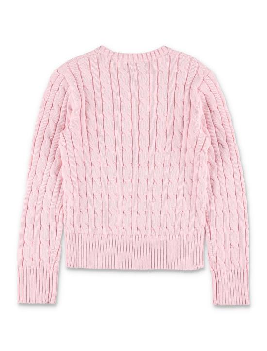 25FW [키즈] 랄프 로렌 캐시미어 니트 901316 010 PINK - RALPH LAUREN