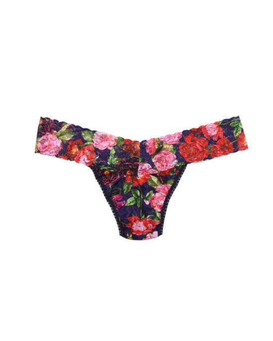  행키 팽키 팬티 프린트 로우라이즈 통 랩드 윈터스 테일 네이비