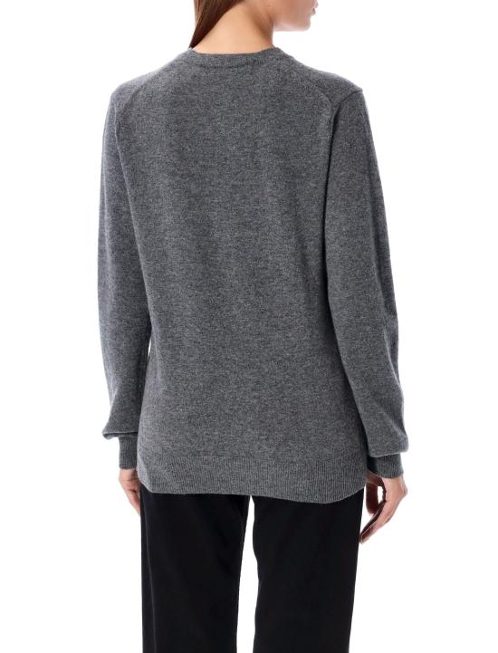 25FW 꼼데가르송 니트웨어 AX N002 051 3 GREY - COMME DES GARCONS