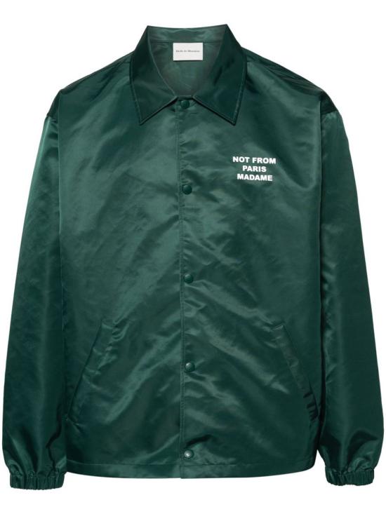 26SS 드롤드무슈 긴팔 셔츠 PERMJT183PA014DGN GREEN