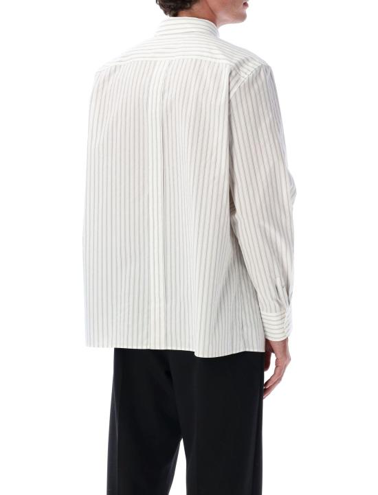 25FW 생로랑 긴팔 셔츠 848033Y5K82 9787 CRAIE NOIRE - SAINT LAURENT