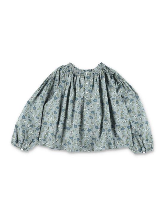 25FW [키즈] 봉쁘앙 셔츠 W05GBLW00022 543 L BLUE - BONPOINT