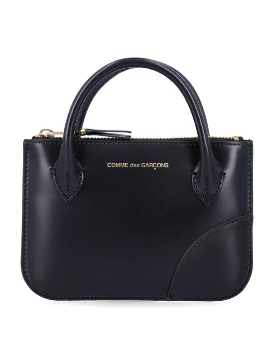 25FW 꼼데가르송 클래식 레더 라인 파우치 SA8100HA 1 BLACK