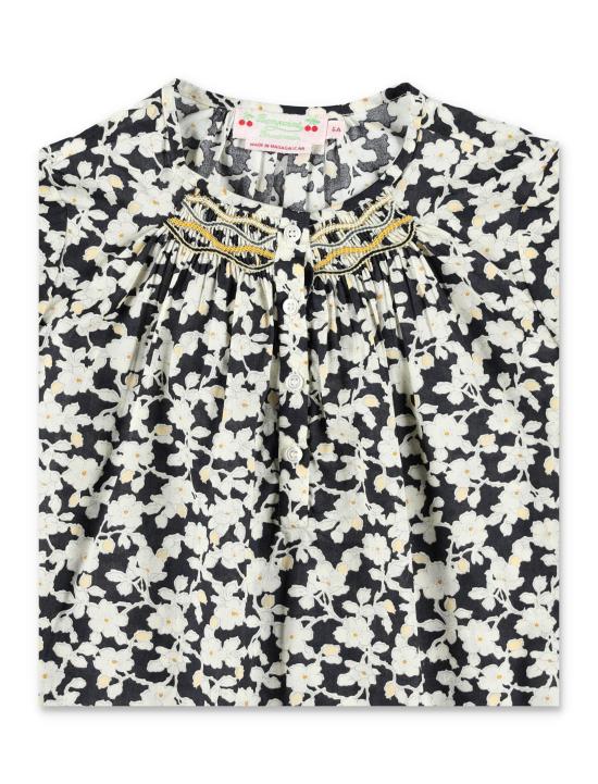 25FW [키즈] 봉쁘앙 셔츠 P05GBLW00015 599 NOIR FIORI - BONPOINT