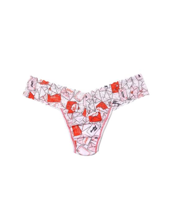  행키 팽키 팬티 핸키 팽키 프린트 로우라이즈 통 , 러브 화이트
