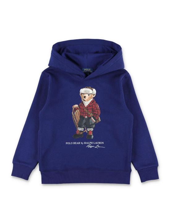 25FW [키즈] 랄프 로렌 트레이닝 상의 981262 001 HOL25 BEAR FALL ROYAL
