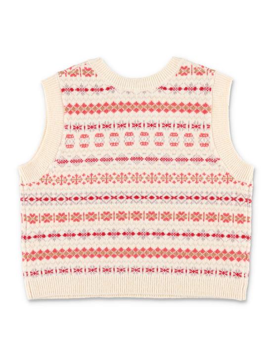 25FW [키즈] 봉쁘앙 베스트 W05GJUK00027 905 BEIGE - BONPOINT