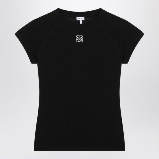 26SS 로에베 반팔 티셔츠 S359Y22XA7CO S LOEW 1100 Black
