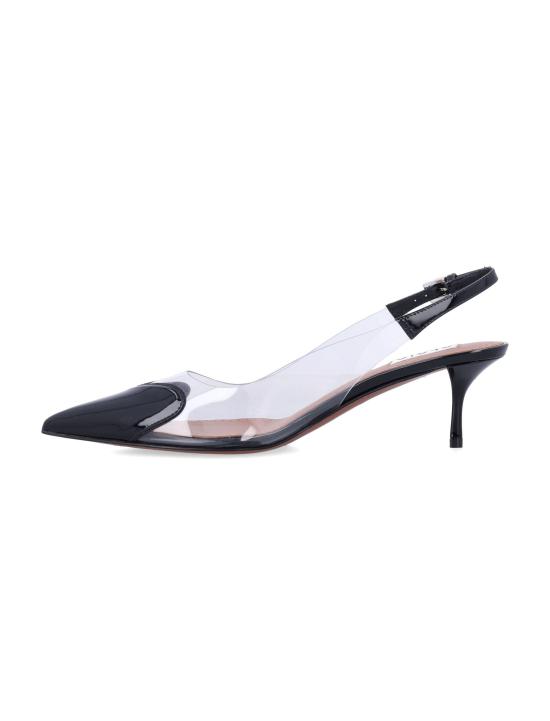 25FW 알라이아 슈즈 AA3E057CK150 999 BLACK - ALAIA