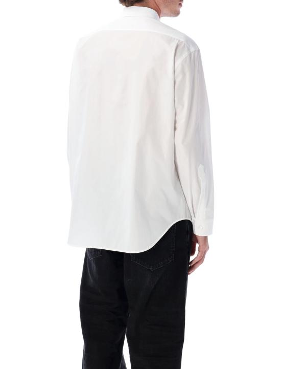 25FW 발렌시아가 긴팔 셔츠 850808TTM12 9000 WHITE - BALENCIAGA